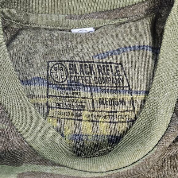 NEW Black Rifle Coffee Co T Shirt Camo BRCC Since 2014 Men Size Medium Thin Soft - Picture 3 of 4
